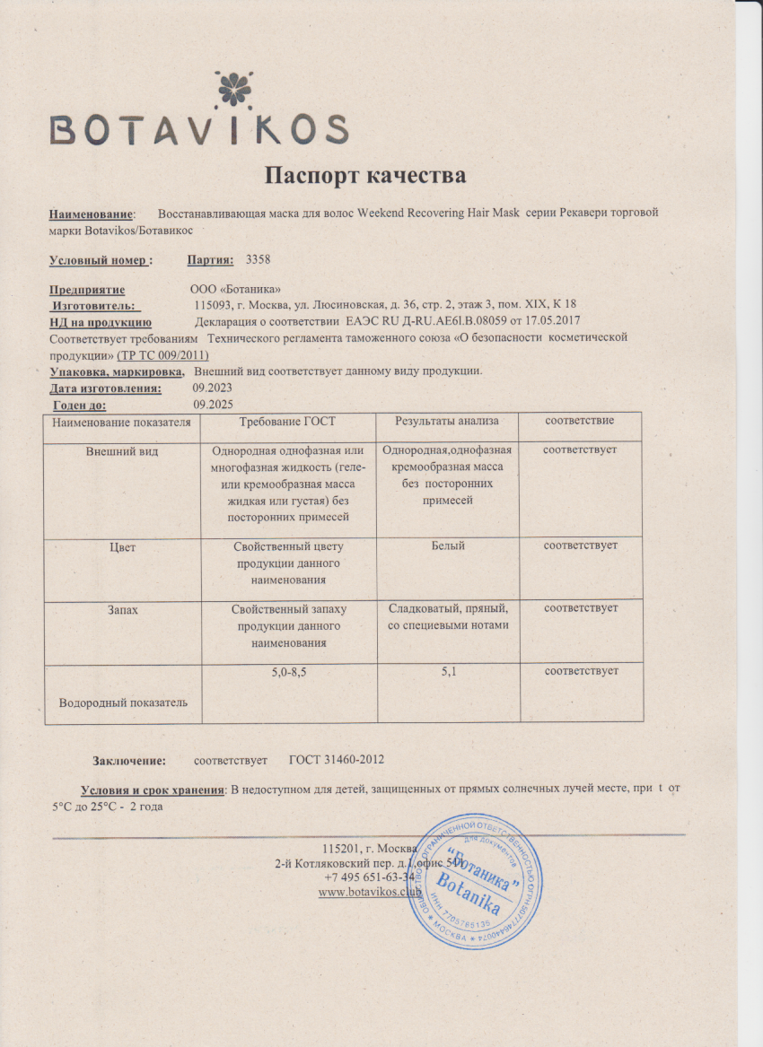 Паспорт №092023
